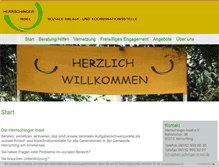 Tablet Screenshot of herrschinger-insel.de